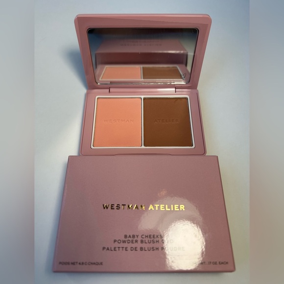 Westman Atelier Other - NWT🌷Westman Atelier Baby Cheeks Powder Blush Duo in “Coquettish/Mimi”